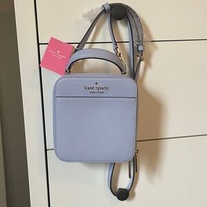 Kate Spade Daisy Vanity bag in Candied Flower Blue NWT